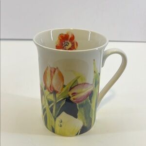 Pine Ridge Art - Tulips on Parade by M. Kutsukake Coffee Mug Tea Cup